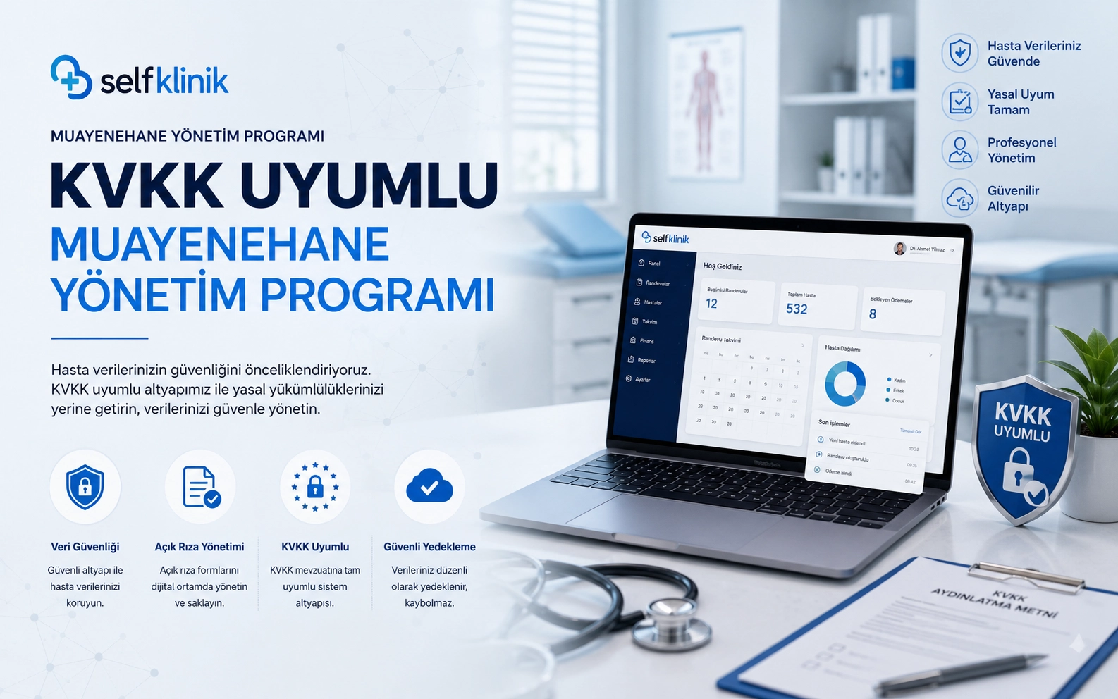 Muayenehane Yönetim Programı - Self Klinik